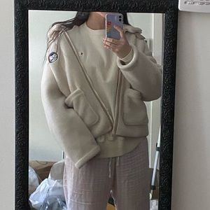 SOLD sherpa jacket
